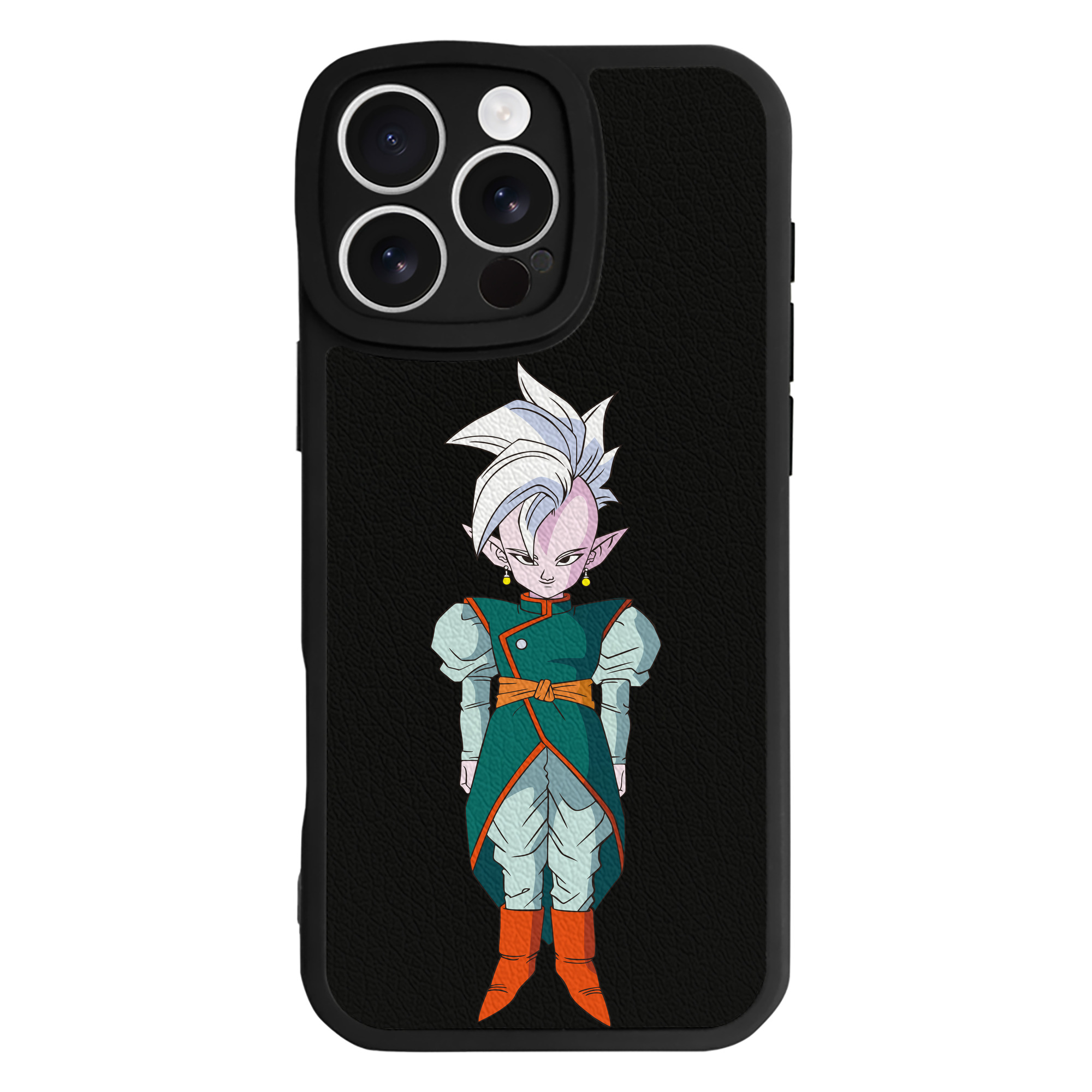 （画像用） ドラゴンボール DRAGON BALL 【iPhone 16シリーズ対応】シリコンスマホケース（レザー調） 材質：シリコン